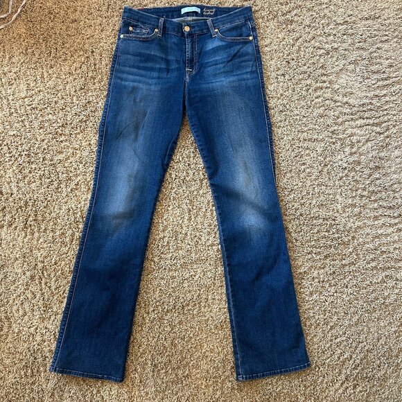 7 for all Mankind Kimmie Bootcut Jeans in Women's Size 32 - Picture 1 of 6